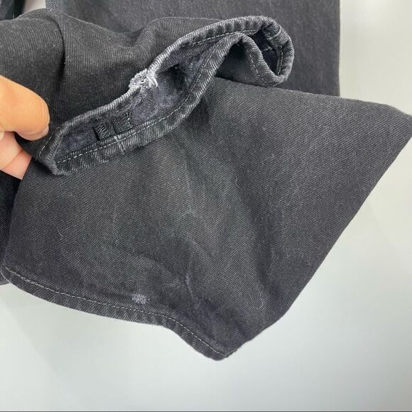 Levi's Classic 501 Straight Leg Jeans Black Button Fly Men's Size 40x30 - Picture 6 of 11